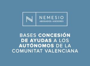 Bases: concesión de ayudas a los autónomos de la Comunitat Valenciana