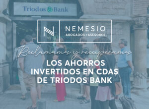 RECLAMAMOS Y RECUPERAMOS LOS AHORROS INVERTIDOS EN CDAS DE TRIODOS BANK