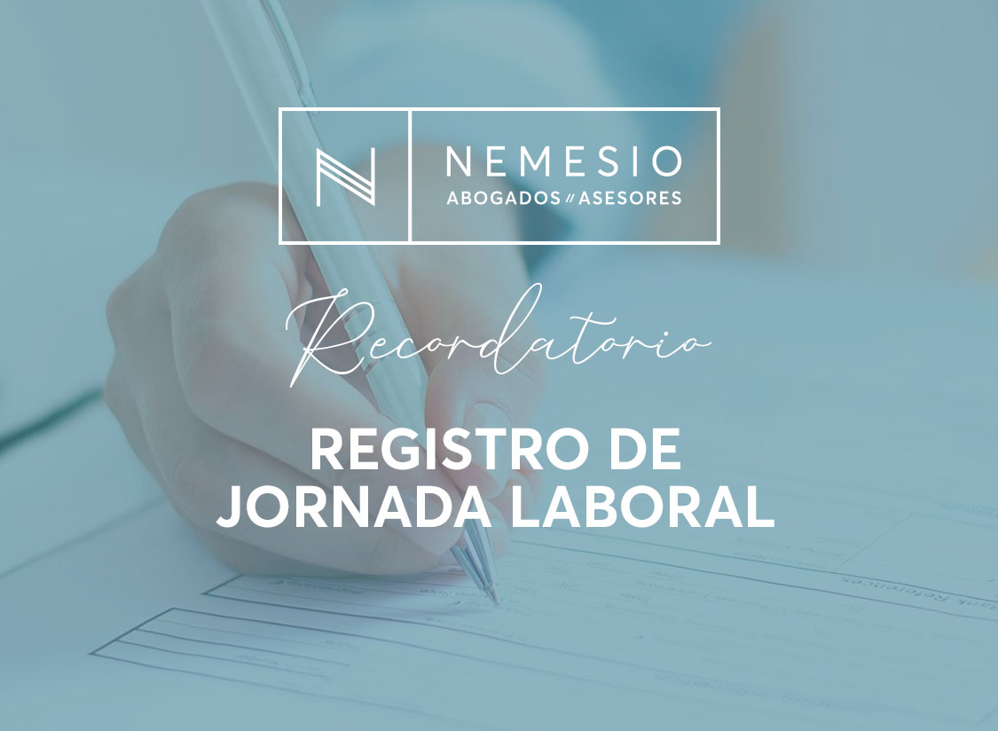 registro jornada laboral