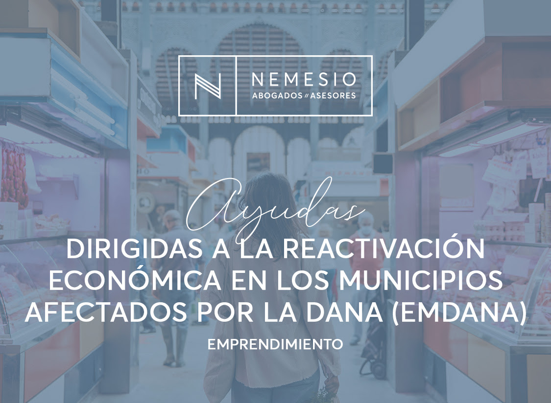 Ayudas dirigidas a la reactivación económica en los municipios afectados por la DANA (EMDANA). Emprendimiento
